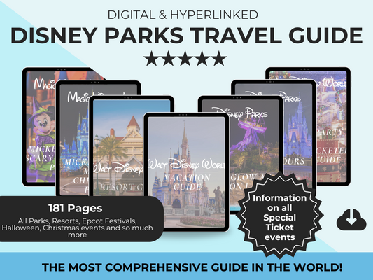 Walt Disney World Vacation Planner Disney Guide 2025