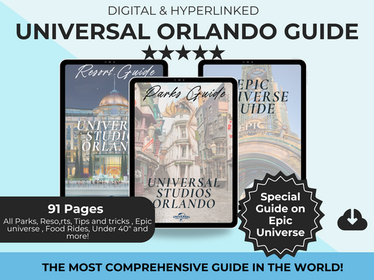 Ultimate Universal Studios Orlando Guide 2025 Epic Universe Digital Download